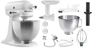 KitchenAid 5K45SSEWH, biały, 4,28L, Bartscher A150097