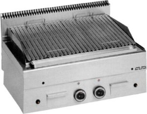 Grill z lawą wulkaniczną do mięs 800x600, Minima 600 Wariant podstawowy, MBM GPL86