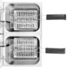 Zdjęcie Frytownica elektryczna RQF8LV2, podwójna, 2x 8 l, 2x 3 kW, Resto Quality RQF8L2