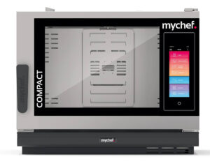 Piec konwekcyjno-parowy elektryczny, automatyczny system myjący, 6xGN1/1, 7,3 kW, 400 V, Mychef iCook Compact 061TE TSC, System TSC - najwyższa stabilność temperatury, Resto Quality iCOOK Compact 061TE TSC