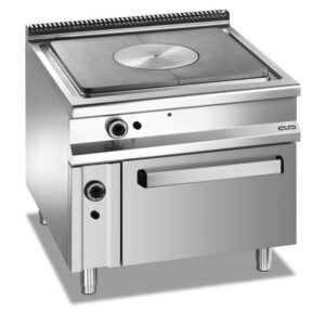 Płyta grzewcza gazowa z piekarnikiem gazowym GN 2/1 linia Domina Pro 900 Wariant podstawowy, MBM TPG98FG