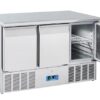 Zdjęcie Stół chłodniczy sałatkowy Coolhead 2 drzwiowy, z blatem roboczym, zrantem 100mm Wariant podstawowy, Coolhead CRA 90A
