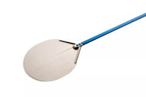 Łopata do pizzy pełna aluminiowa, okrągła 33cm, długość rączki 120cm Gimetal Azzurra A-32/120