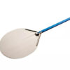 Zdjęcie Łopata do pizzy pełna aluminiowa, okrągła 41cm, długość rączki 120cm Gimetal Azzurra A-41/120