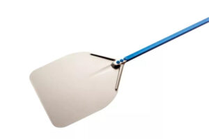Łopata do pizzy pełna aluminiowa, prostokątna 50cm, długość rączki 150cm Gimetal Azzurra A-50R