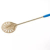 Zdjęcie Łopata do obracania i wyjmowania pizzy perforowana aluminiowa, okrągła 17cm, długość rączki 150cm Gimetal Gold IV-17F