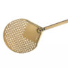 Zdjęcie Łopata do pizzy perforowana aluminiowa, okrągła 36cm, długość rączki 150cm Gimetal Gold G-37F