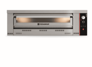 Piec do pizzy 1 komorowy szeroki, gazowy, pojemność 1 x 6 x 34 cm, 1480x1100x470, Pizza Group Flame FL 6 L