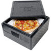 Zdjęcie Pojemnik termoizolacyjny do pizzy, czarny, V 32 Stalgast 057301