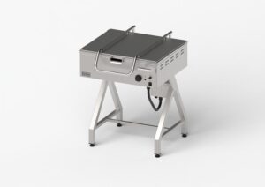 Patelnia elektryczna uchylna na stelażu, Gredil, 700x786x912 mm, P 6.3 kW, U 400 V Stalgast 778003