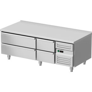 Podstawa chłodnicza, 1600x700x600 mm, 2 szuflady GN 1/1, 2 szuflady GN 2/1 Stalgast 887236