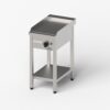 Zdjęcie Płyta grillowa elektryczna, ryflowana, Gredil, 400x700x850 mm, P 4.0 kW, U 400 V Stalgast 977302