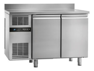 Stół mroźniczy 2 drzwiowy, -18/-22 stopni, 2/3 GN, (tłoczona komora) 1280x600x900 Bertos COU1286BTPA