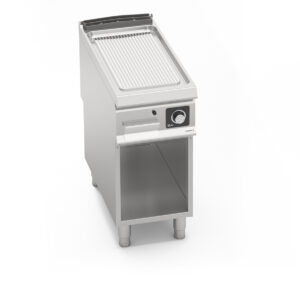 Płyta grillowa elektryczna ryflowana chromowana 400x900x900 Bertos SE9FR4MP/CPD-BF
