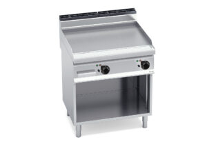 Płyta grillowa elektryczna gładka 800x714x900 Bertos E7FL8MP-2