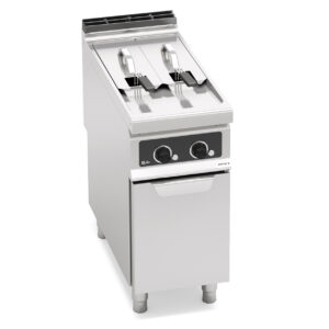 Frytownica elektryczna 7+7L 2-komorowa 400x900x900 Bertos E9F7+7-4M-BF