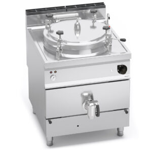 Kocioł gazowy 150L, grzanie pośrednie z płaszczem wodnym, autoclave 800x900x900 Bertos G9P15IA