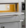 Zdjęcie Piec do pizzy 3 komorowy, elektryczny na podstawie, z okapem, o pojemności 3 x 6 x 35 cm, 1450x1170x2020, Italforni Euro EVO EVC Y490