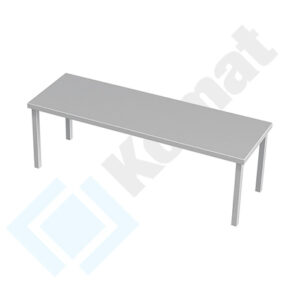 Nadstawka nad stół 1500x400x400, AISI 304, Komat KNT-061