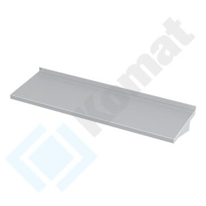Półka wisząca na konsolach 1400x300x170, AISI 304, Komat KPT-091