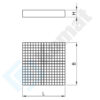 Zdjęcie Kloc rozbiorowy drewniany 400x400x250, AISI 304, Komat KST-073
