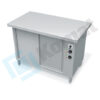 Zdjęcie Stół grzewczy z płytą grzewczą 1015x800x900, AISI 304, Komat KL-36.8002