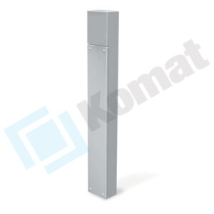 Panel przyłączy elektrycznych 98x70x700, AISI 304, Komat KL-39.7800