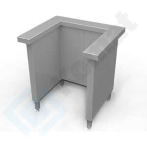 Stanowisko dystrybutora 800x800x900, AISI 304, Komat KL2-09.8080