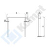 Zdjęcie Łącznik 55x700x900, AISI 304, Komat KL4-39.7000