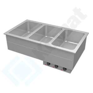 Bemar wodny wielokomorowy 1069x590x410, AISI 304, Komat KL6-21.0033