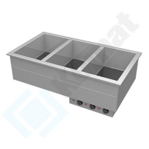 Bemar powietrzny wielokomorowy 1069x590x420, AISI 304, Komat KL6-22.0033