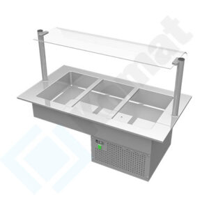 Wanna chłodnicza 1235x670x485, AISI 304, Komat KL7-14.0003
