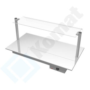 Płyta grzewcza 1235x670x253, AISI 304, Komat KL7-23.0003