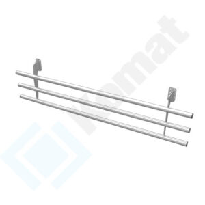 Prowadnice tac uchylne 1mbx300x110, AISI 304, Komat KNP-28.0100