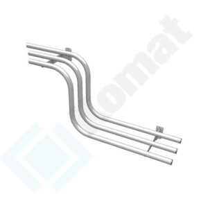 Obniżenie na tace 600x300x400, AISI 304, Komat KNP-29.0060