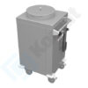 Zdjęcie Dystrybutor talerzy – pojedynczy 550x500x900, AISI 304, Komat KNP-40.1033